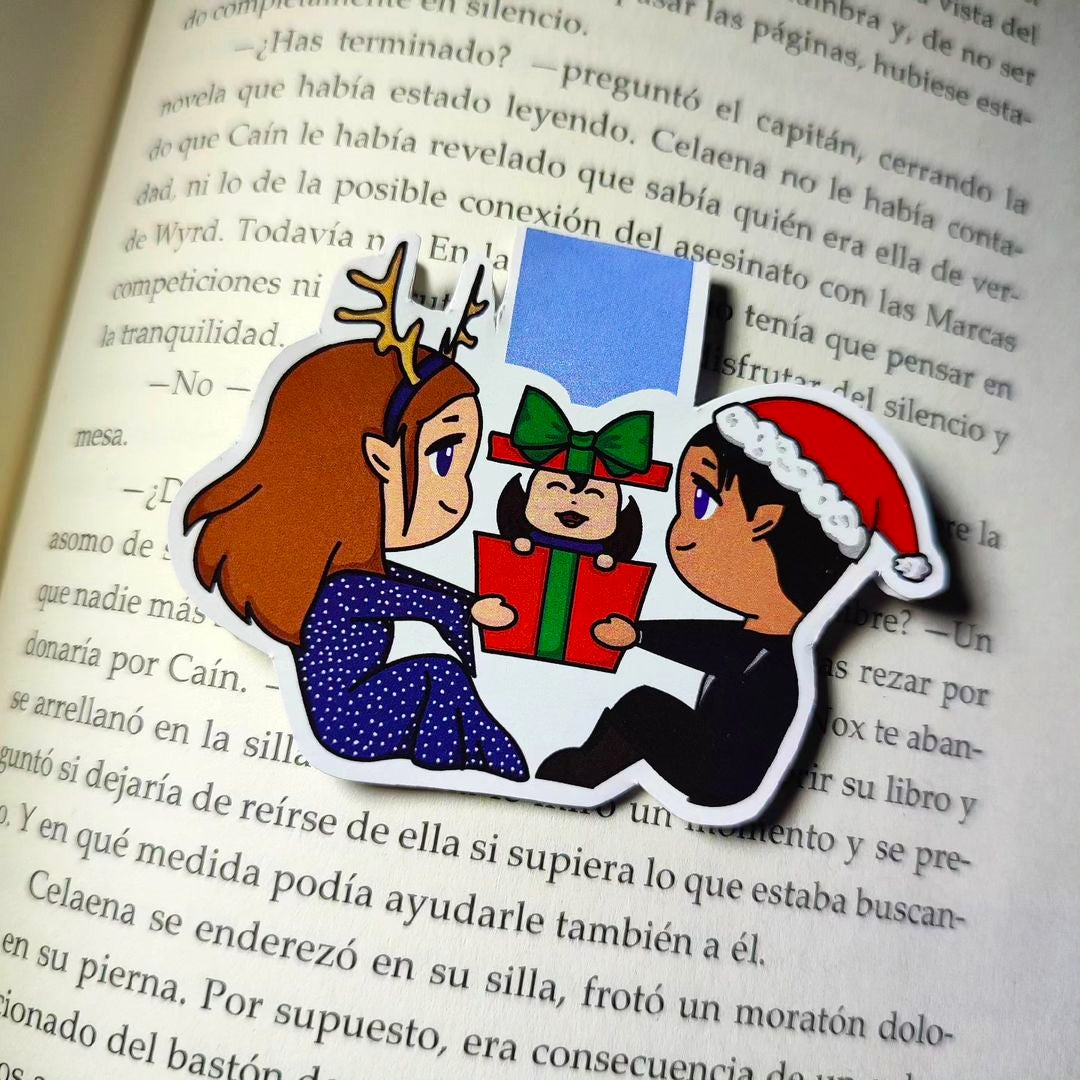 Marcapáginas magnético - Navidad - Acotar