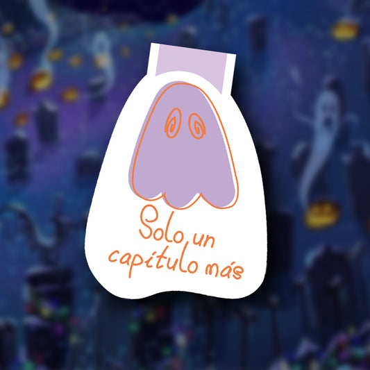 Marcapáginas magnético de Halloween Fantasmiko