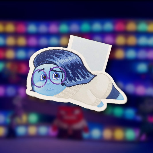 Marcapáginas magnético - (Inside Out) Tristeza