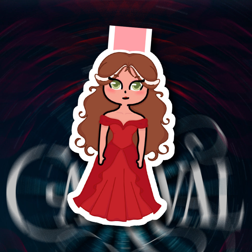 ' ¡NOVEDAD! - Marcapáginas magnético de Caraval (Scarlett)