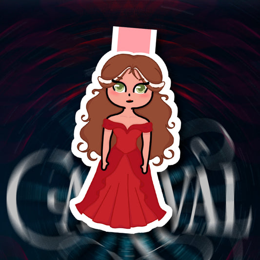 ' ¡NOVEDAD! - Marcapáginas magnético de Caraval (Scarlett)
